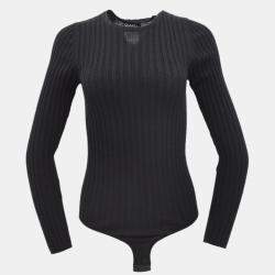 Pre Owned Chanel Sweater Black  #42