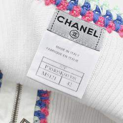 Pre Owned Chanel Sleeveless Top White 07P M