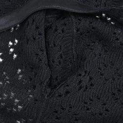 Pre Owned Chanel Cardigan Black F 34