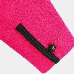 مملوكة مسبقًا Chanel Setup Suit Jacket Skirt Pink Black S