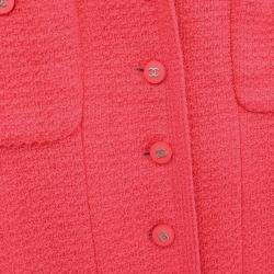 Pre Owned Chanel Jacket Coat Pink #42