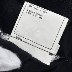 Pre Owned جاكيت شانيل أسود مقاس 38