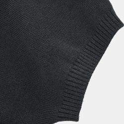 Pre Owned توب شانيل تي شيرت أسود مقاس 38