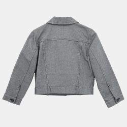 مملوكة مسبقًا Chanel Single Breasted Jacket Sport Line Jacket Gray #36