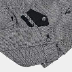 مملوكة مسبقًا Chanel Single Breasted Jacket Sport Line Jacket Gray #36
