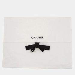 Pre Owned قميص بولو شانيل أبيض/كحلي/بني قطن 87% فيسكوز 8% بولي أميد 4% بولي يوريثان 1% مقاس 40