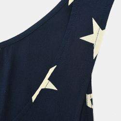 Pre Owned Chanel Sleeveless Top Navy Size S