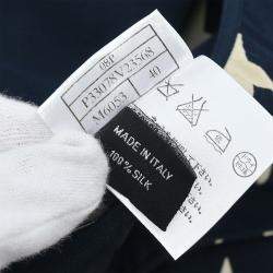 Pre Owned Chanel Sleeveless Top Navy Size S