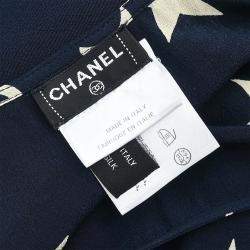 Pre Owned Chanel Sleeveless Top Navy Size S