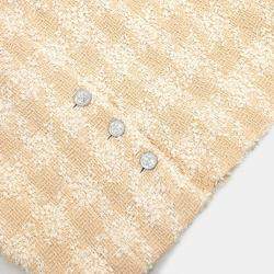 مملوكة مسبقًا جاكيت وتنورة طقم شانيل بيج 96P مقاس 38