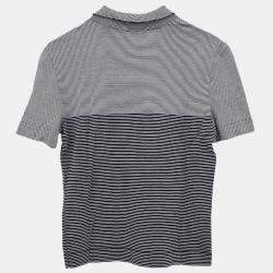 مملوكة مسبقًا Chanel Short Sleeve Polo Shirt Top Navy 97C Size M