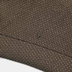 Pre Owned Chanel Single Breasted Jacket Brown 99P #34