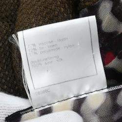 Pre Owned Chanel Single Breasted Jacket Brown 99P #34