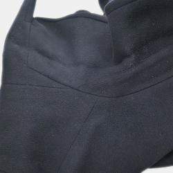 Pre Owned Chanel Double Breasted Coat Black 93A #40