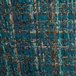 Pre Owned Chanel Blue 2019 Pre-Fall Tweed Jacket S
