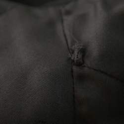 Pre Owned Chanel Black Wool Paneled Sleeveless Maxi Dress M