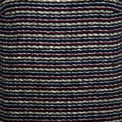 مملوكة مسبقًا فستان شانيل قصير صوف تويد مخطط أسود S