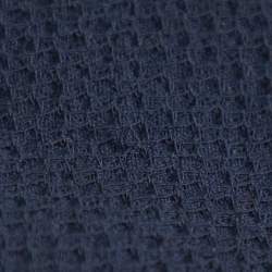 Pre Owned Chanel Vintage Navy Blue Wool Midi Skirt M