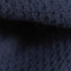 Pre Owned Chanel Vintage Navy Blue Wool Midi Skirt M