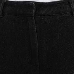 Chanel Black Denim Flared Jeans M