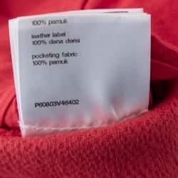 Pre Owned Chanel Pink Cotton Belted Shorts S