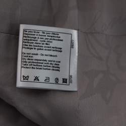 Pre Owned Chanel Multicolored Tweed Fantasy Double Breasted Jacket L