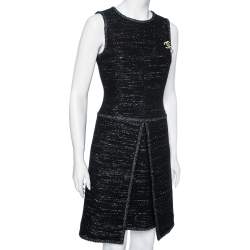 NWT $8700 CHANEL 14S 14P Navy Blue Lesage Metallic Trim Tweed Dress-34,  Us4-6 $3,500.00 - PicClick