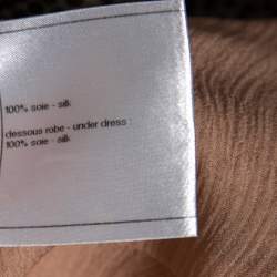 مملوكة مسبقًا Chanel Multicolor CC Printed Silk Sleeveless Mini Dress M