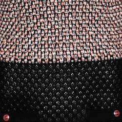 Chanel Multicolored Cotton & Silk Open Knit Dress S