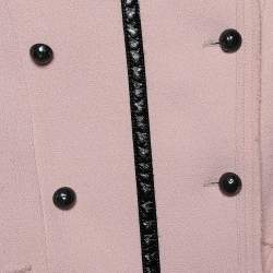 Chanel Salmon Pink Tweed Wool Tailcoat M