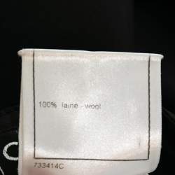 Chanel Black Synthetic Trouser M 