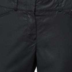 Chanel Black Synthetic Trouser M 