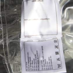 Chanel Transparent Ruffle Detail Hooded Poncho L