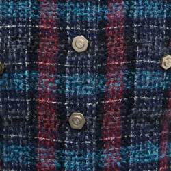 Pre Owned Chanel Multicolor Boucle Tweed Jacket M
