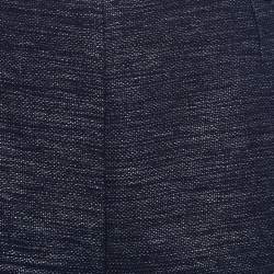 Chanel Blue Tweed Shorts M