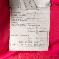 Chanel Boutique Vintage Pink Wool Jacket M
