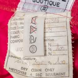 Chanel Boutique Vintage Pink Tweed Skirt M
