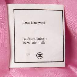 مملوكة مسبقًا Chanel Vintage Pink Wool Skirt Suit S/M