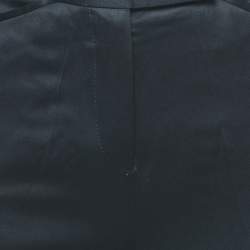 Chanel Black Wool Wide Leg trousers S