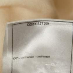Chanel Cream La Pausa Cashmere Sweater M