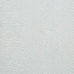 Chanel White Perforated Knit Sleeveless Coverup Dress L