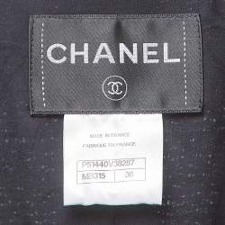Pre Owned Chanel Multicolor Fantasy Tweed Double Breasted Blazer S