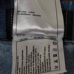 Chanel Blue Washed Denim  Jeans M Waist 31"