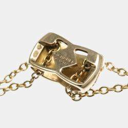 Chanel 18K Pink Gold Coco Crush Necklace