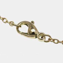 Chanel 18K Rose Gold Coco Crush Pendant Necklace