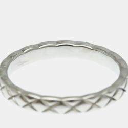 Chanel Coco Crush Diamond  and Platinum Band Ring EU 51