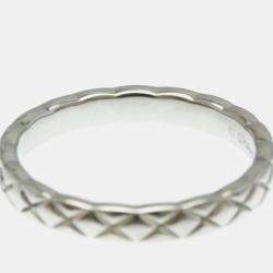 Chanel Coco Crush Diamond  and Platinum Band Ring EU 51