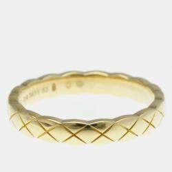 مملوكة مسبقًا Chanel Coco Crush Mini Model Yellow Gold 18K Fashion No Stone Band Ring Gold