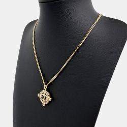 مملوكة مسبقًا قلادة شانيل ذهب