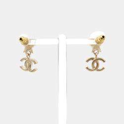 Pre Owned Chanel Gold Earrings